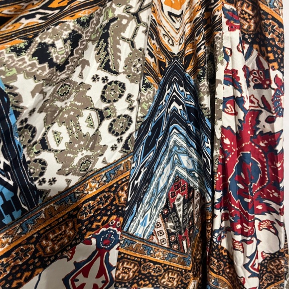 💝 Small Colorful Multi Patterned Maxi Dress - Picture 7 of 14